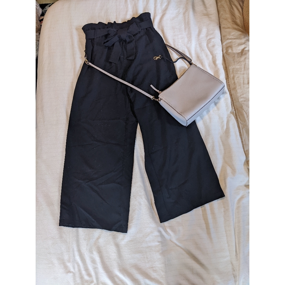 Paper bag waist pants